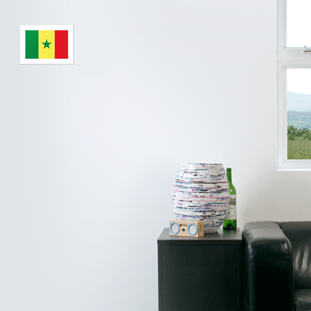 Flag of Senegal by DiegoCarvalho